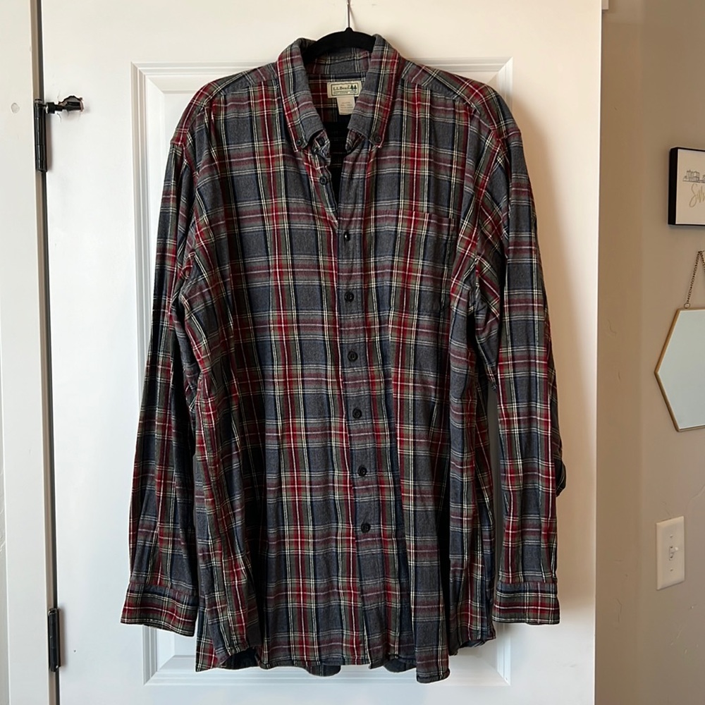LL Bean Flannel-XXL Tall